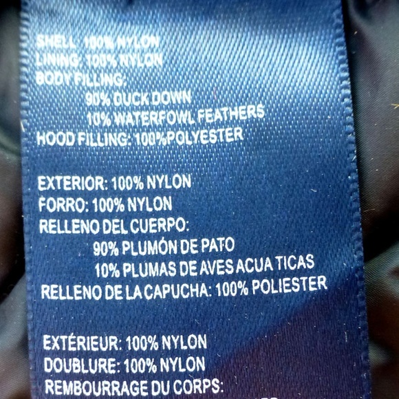 Tommy Hilfiger Packable Down Black Puffer Jacket - Picture 7 of 7